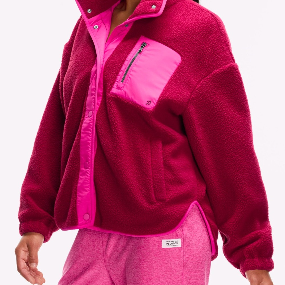 Peloton Sherpa jacket
